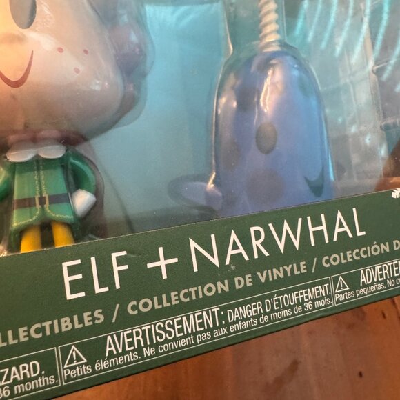 Funko Elf the Movie Vynl Buddy & Narwhal Vinyl Figure 2-Pack Christmas Boxed New - Picture 4 of 11